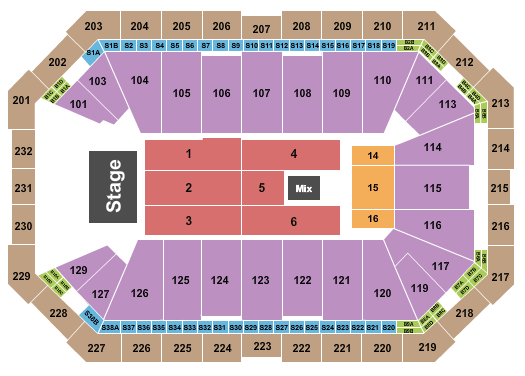 Dickies Arena Chayanne Seating Chart